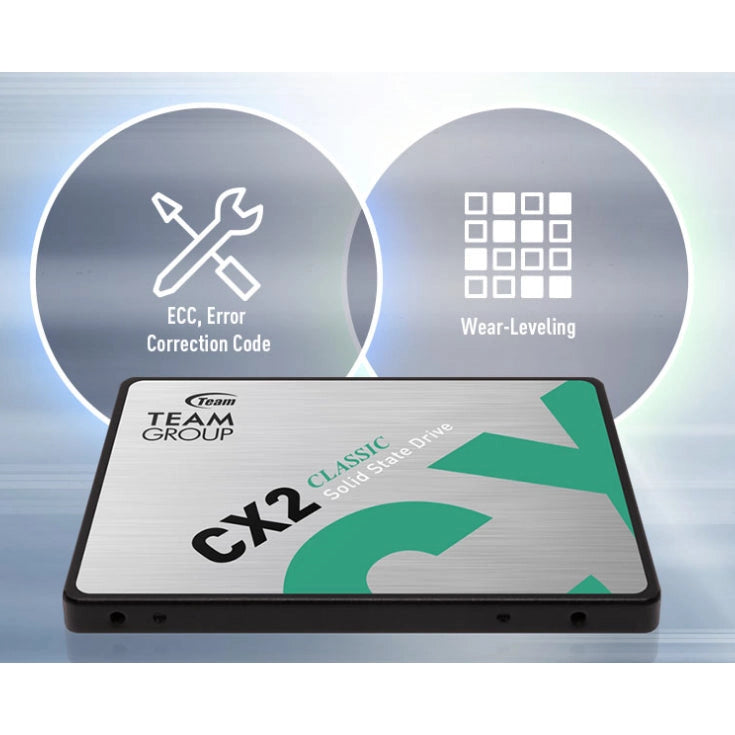TeamGroup Team 2TB CX2 2.5" SATA III 3D TLC Internal SSD