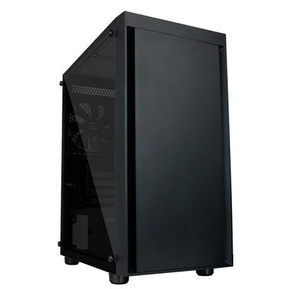 Zalman T3 Plus mATX Mini Tower PC Case with Tempered Glass Side Panel (Black)