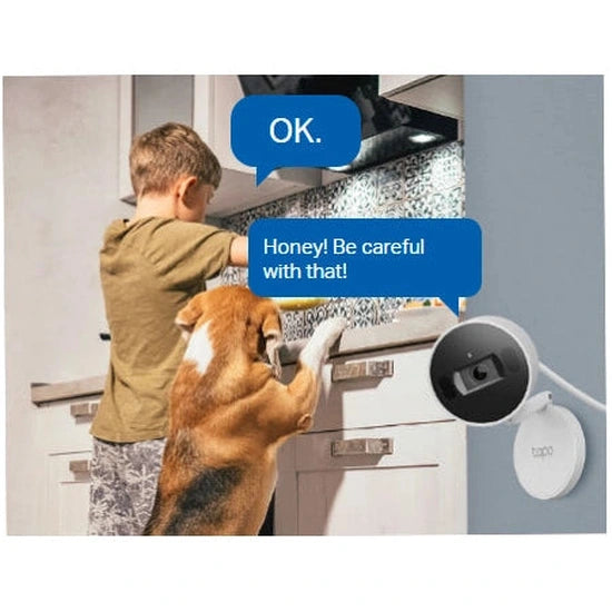 TP-Link Tapo C125 2K+/4MP Indoor Pan/Tilt Wi-Fi Home Security Camera
