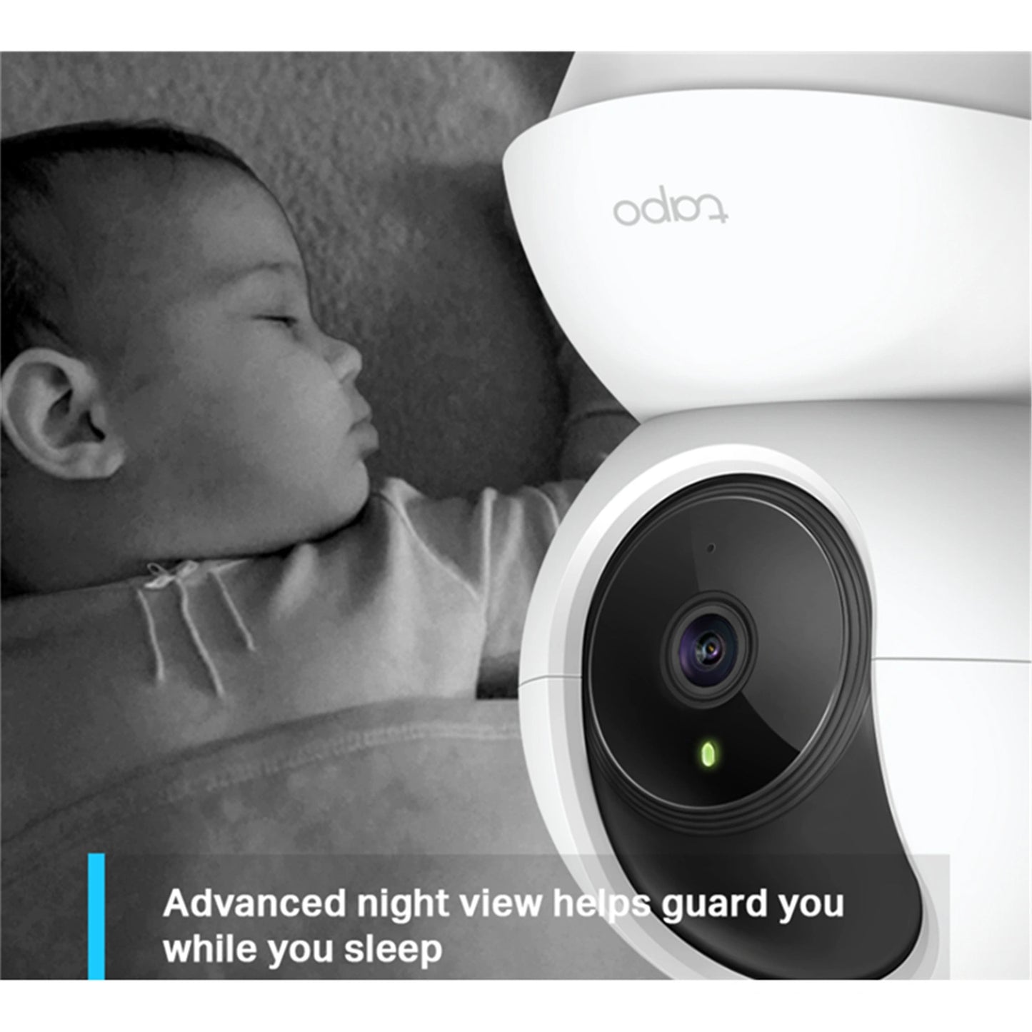TP-Link Tapo C200 1080p/2MP Pan/Tilt Wi-Fi Indoor Home Security Camera