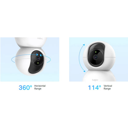 TP-Link Tapo C200 1080p/2MP Pan/Tilt Wi-Fi Indoor Home Security Camera