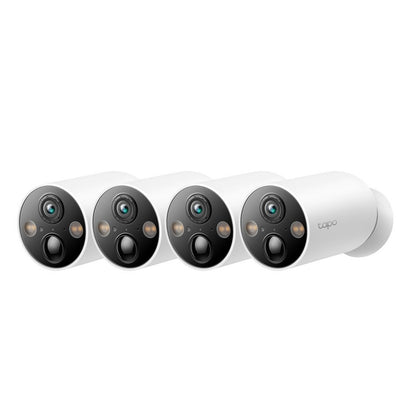 TP-Link Tapo C425 2K+/4MP Outdoor Wi-Fi Home Security Camera with Spotlights (4 Pack)