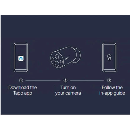TP-Link Tapo C425 2K+/4MP Outdoor Wi-Fi Home Security Camera with Spotlights (4 Pack)
