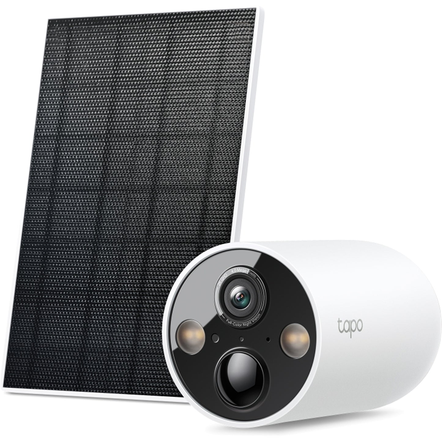 TP-Link Tapo C425 2K+/4MP Outdoor Wi-Fi Home Security Camera with Spotlights & Solar Kit