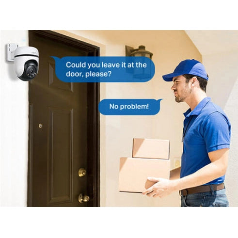 TP-Link Tapo C510W 2K/3MP Pan/Tilt Wi-Fi Outdoor Home Security Camera