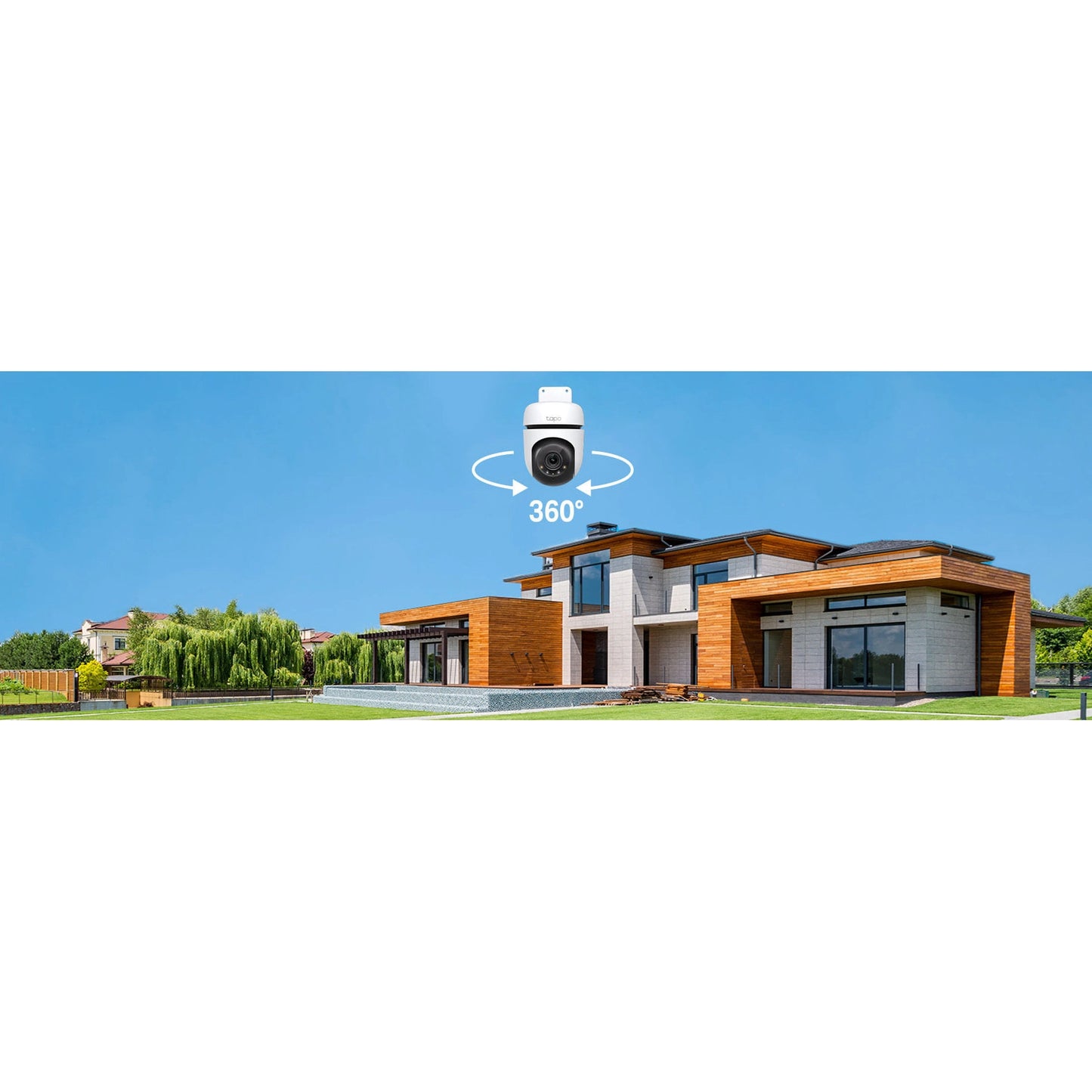TP-Link Tapo C510W 2K/3MP Pan/Tilt Wi-Fi Outdoor Home Security Camera