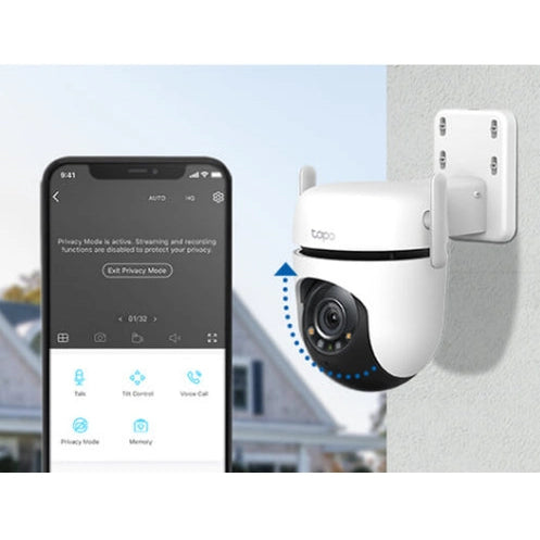 TP-Link Tapo C520WS 2K+/4MP Outdoor Pan/Tilt Wi-Fi Home Security Camera