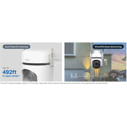 TP-Link Tapo C520WS 2K+/4MP Outdoor Pan/Tilt Wi-Fi Home Security Camera