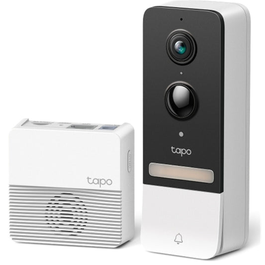 TP-Link Tapo D230S1 Outdoor Wire-Free Battery Video Doorbell with Chime