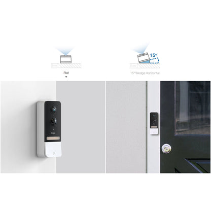TP-Link Tapo D230S1 Outdoor Wire-Free Battery Video Doorbell with Chime
