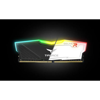 TeamGroup T-Force Delta RGB 16GB DDR4 Memory Module Desktop RAM Kit (White)