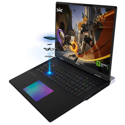 MSI Titan 18 HX AI 18" | UHD+ 3840x2400 | Mini LED | 120Hz IPS | Nvidia Geforce RTX 5080 | Gaming Laptop