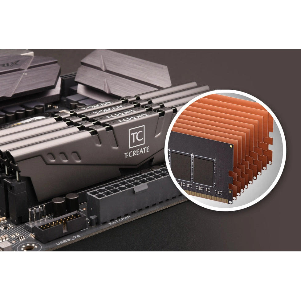 Team T-Create Expert OC10L 32GB (2x16GB) 3200Mhz DDR4 CL16 - Desktop RAM Kit - Memory Module