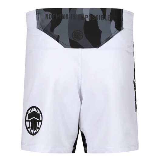 Tatami Pro Grappling Shorts - White Camo - M