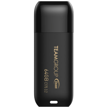 TeamGroup Team C175 Series 64GB USB 3.2 Flash Drive Black