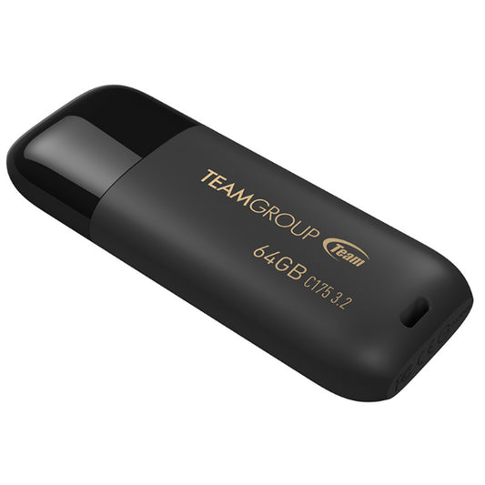 TeamGroup Team C175 Series 64GB USB 3.2 Flash Drive Black