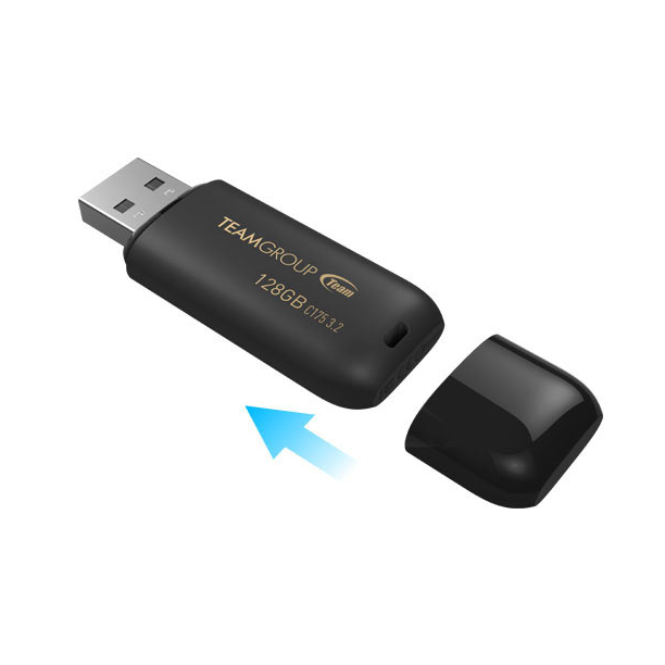 TeamGroup Team C175 Series 32GB USB 3.2 Flash Drive Black