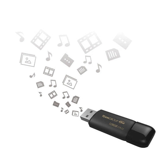 TeamGroup Team C175 Series 32GB USB 3.2 Flash Drive Black