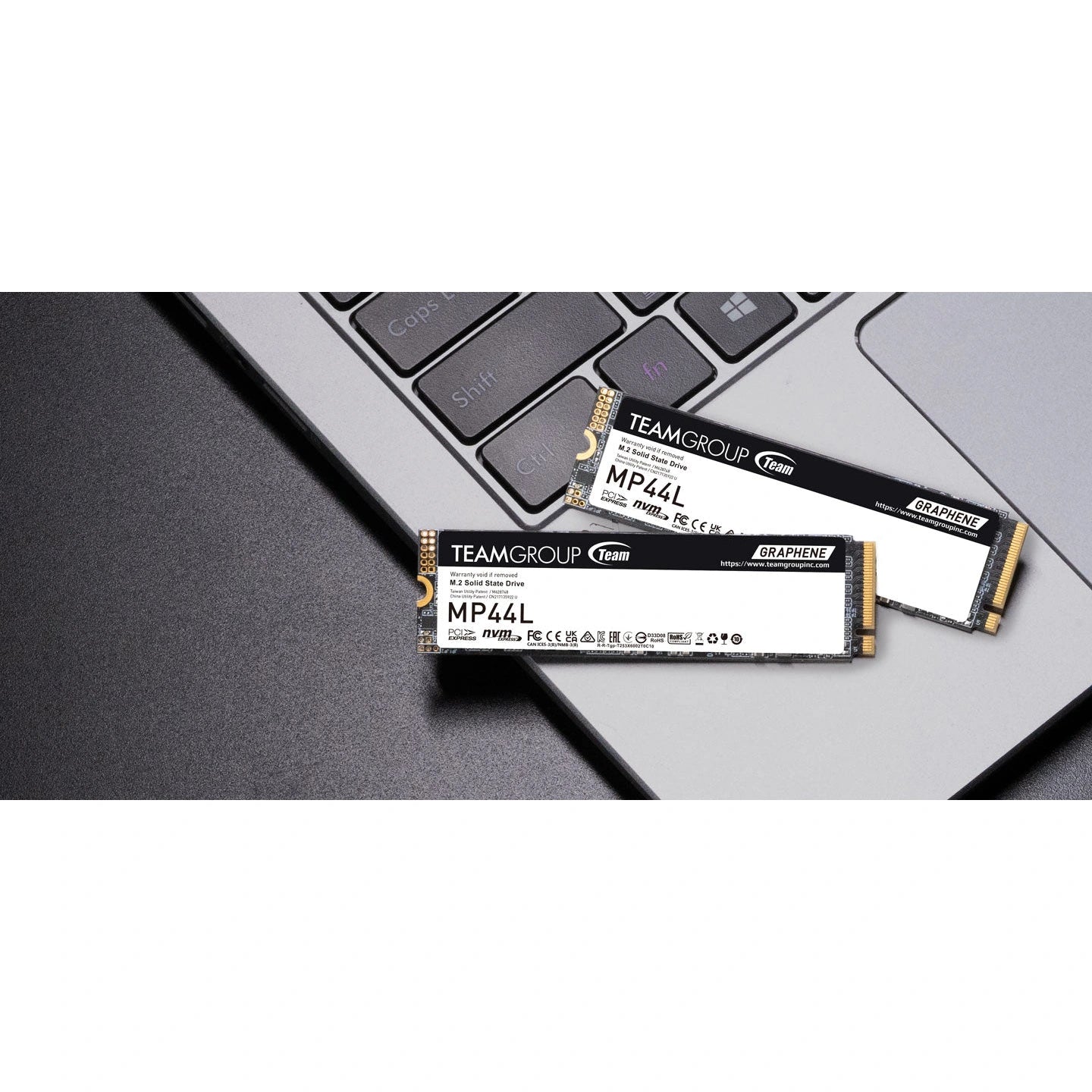TeamGroup Team MP44L 500GB M.2-2280 PCIe NVMe 4.0 x4 Internal SSD 5 Years Warranty