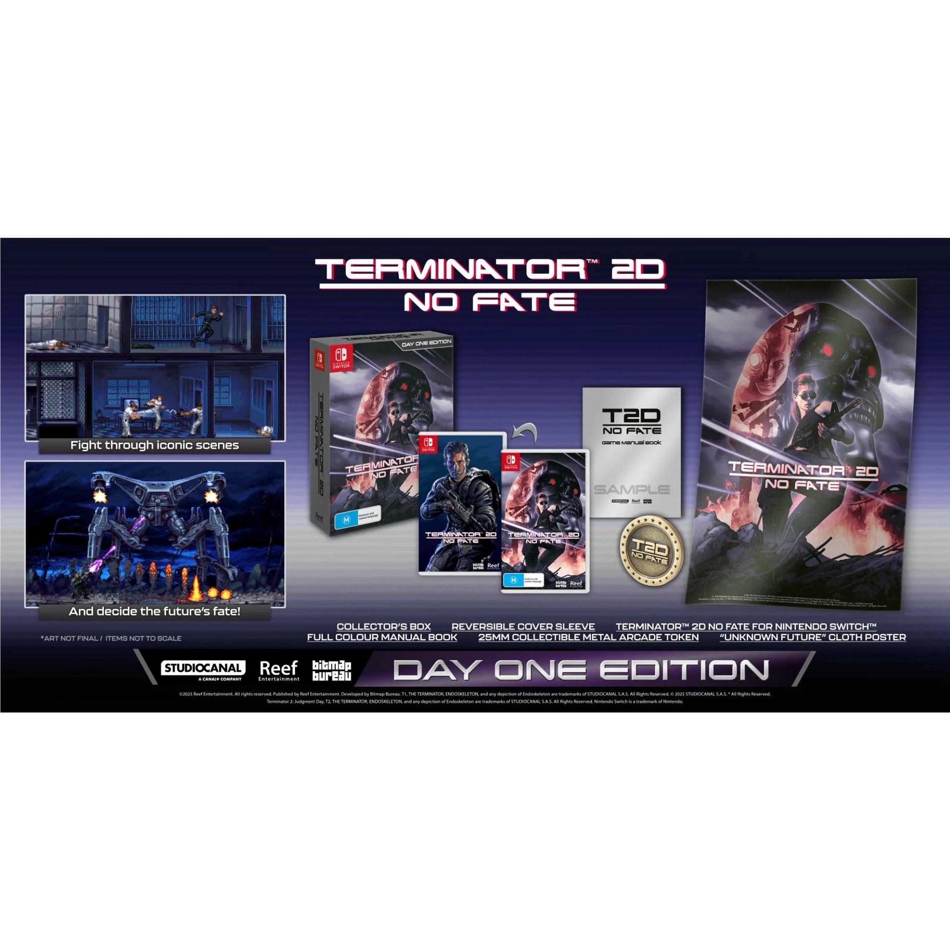 Terminator 2D: NO FATE - Day One Edition (Nintendo Switch) – Savvy Terminator 2D: NO FATE - Day One Edition (Nintendo Switch) – Savvy