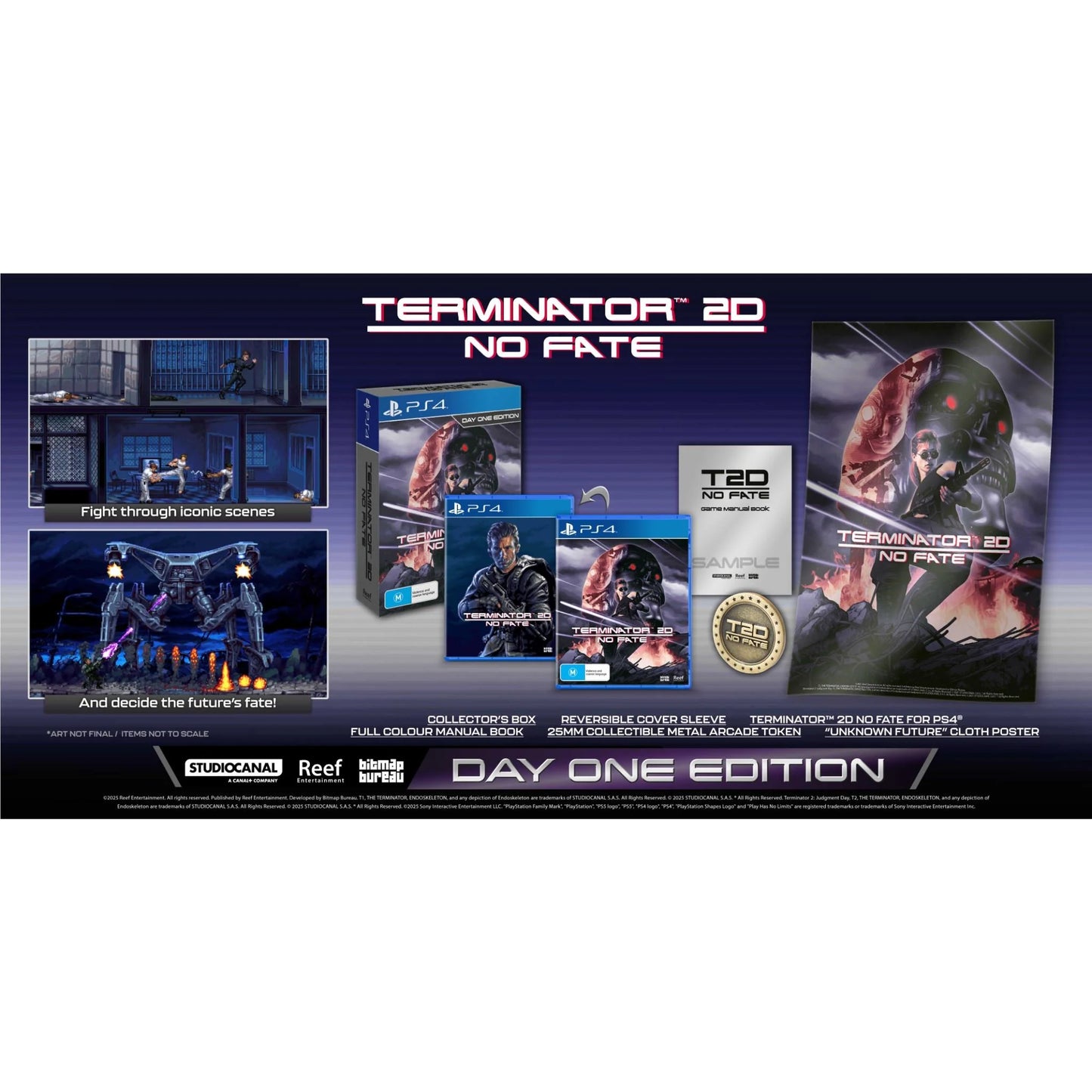 Terminator 2D: NO FATE - Day One Edition (Sony Playstation 4)