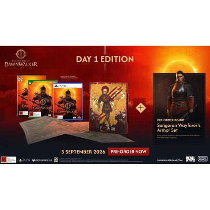 The Blood of Dawnwalker Day One Edition PC - PS5 Dark Fantasy Action RPG