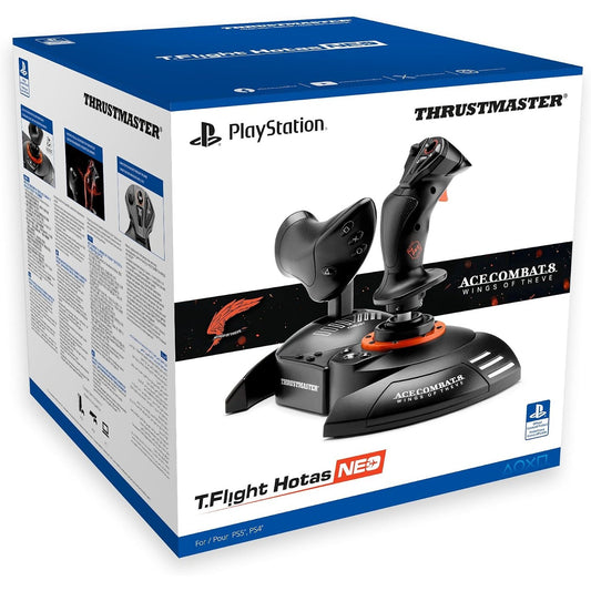 Thrustmaster T.Flight HOTAS Neo Ace Combat 8 Wings of Theve Edition Joystick & Throttle for Playstation 5 4 PS5 PS4 & PC