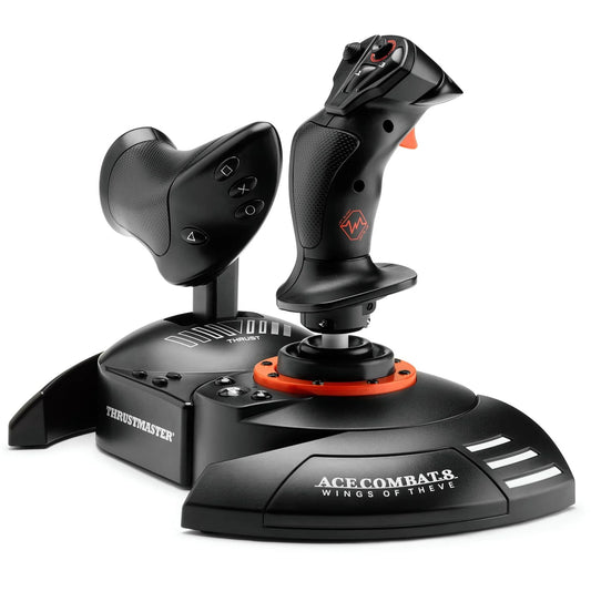 Thrustmaster T.Flight HOTAS Neo Ace Combat 8 Wings of Theve Edition Joystick & Throttle for Playstation 5 4 PS5 PS4 & PC