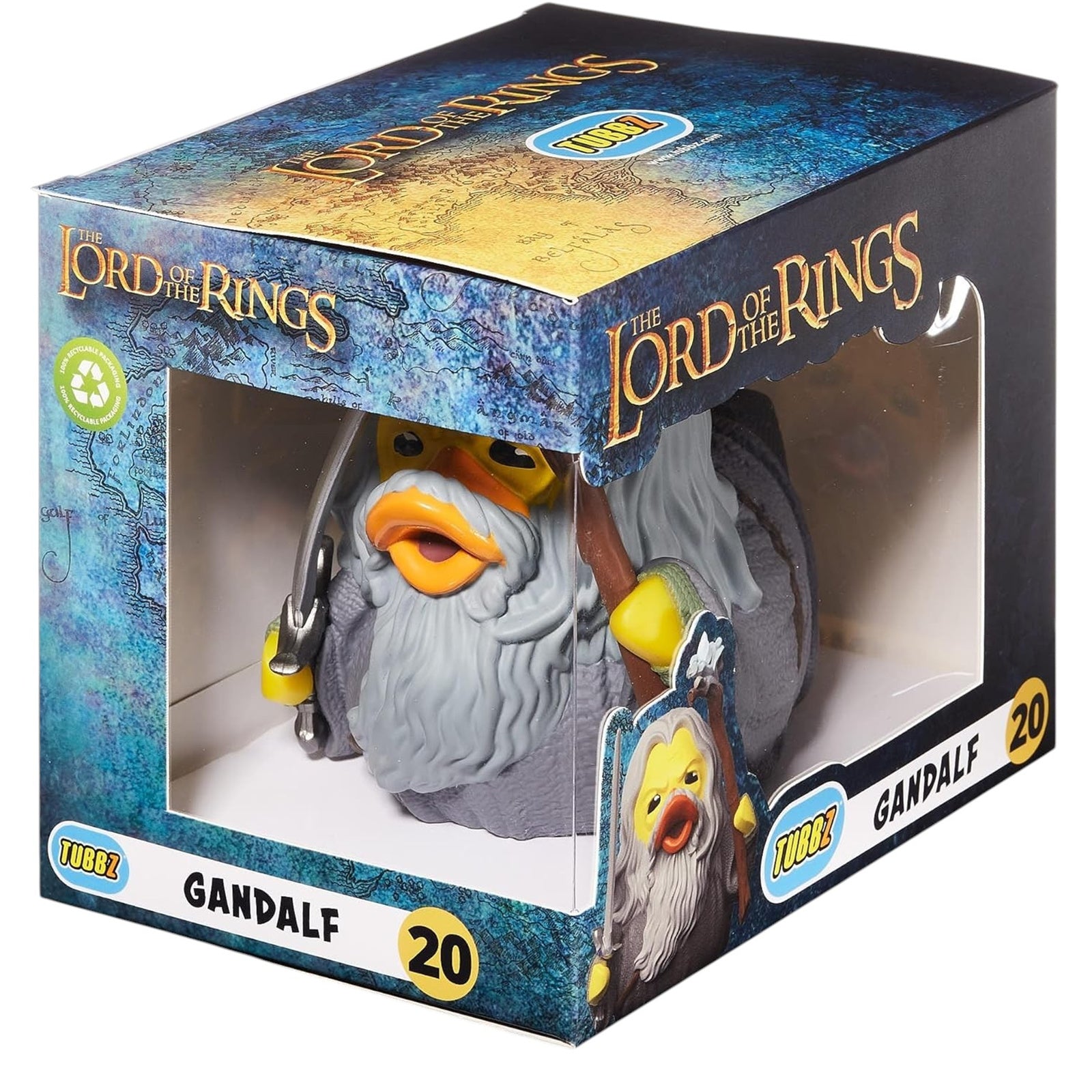 Tubbz Boxed Gandalf You Shall Not Pass - The Lord of the Rings LOTR Collectible Duck NS4631