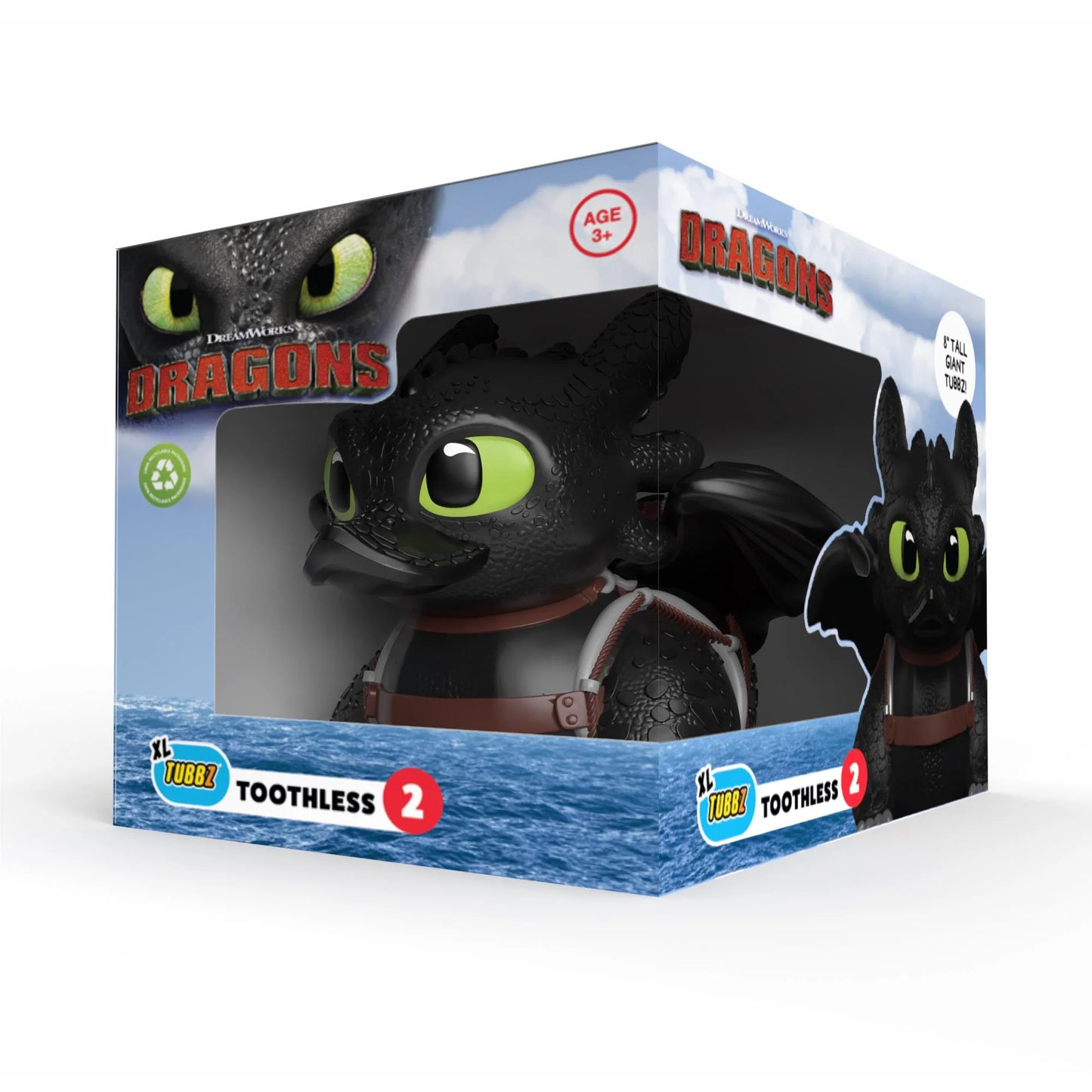 Tubbz XL Toothless - How To Train Your Dragon HTTYD Giant Collectible Duck NS5286
