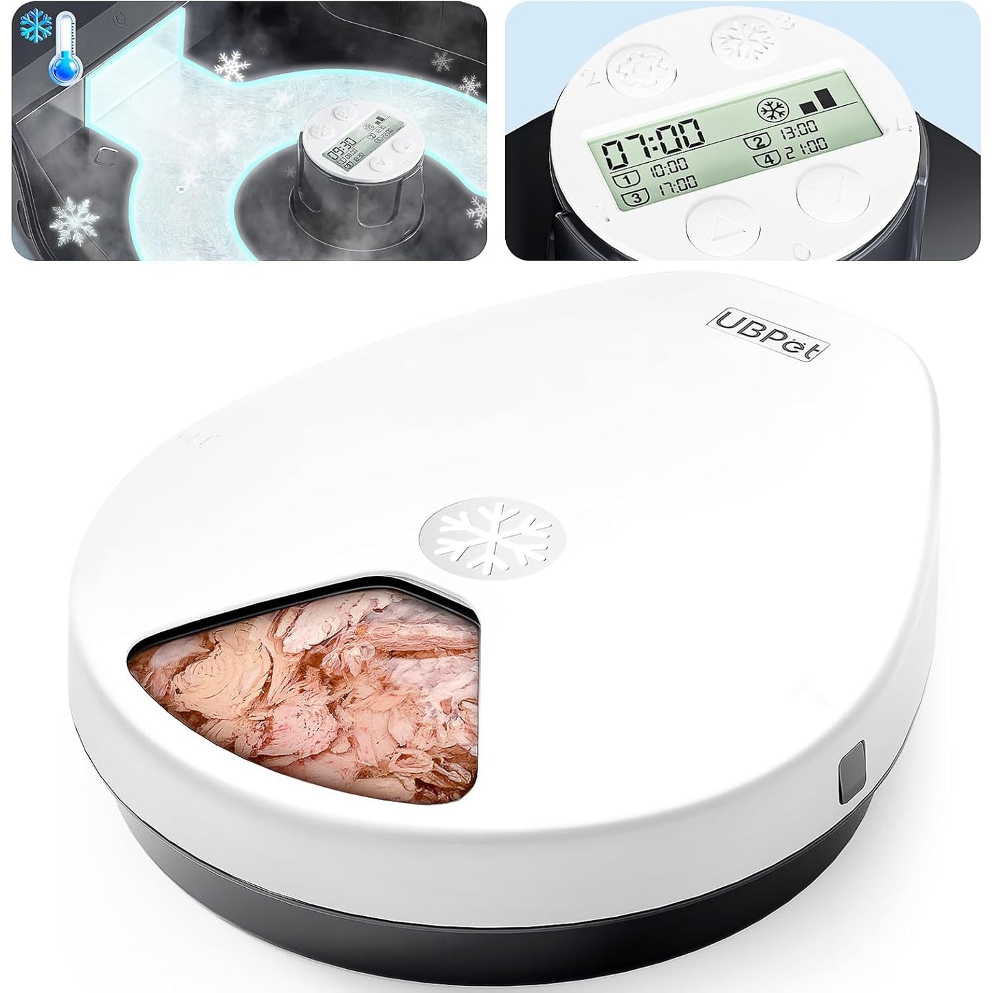 UB Pet by Pettecc Smart Refrigerated Feeder F10 for Cats & Dogs UBF10