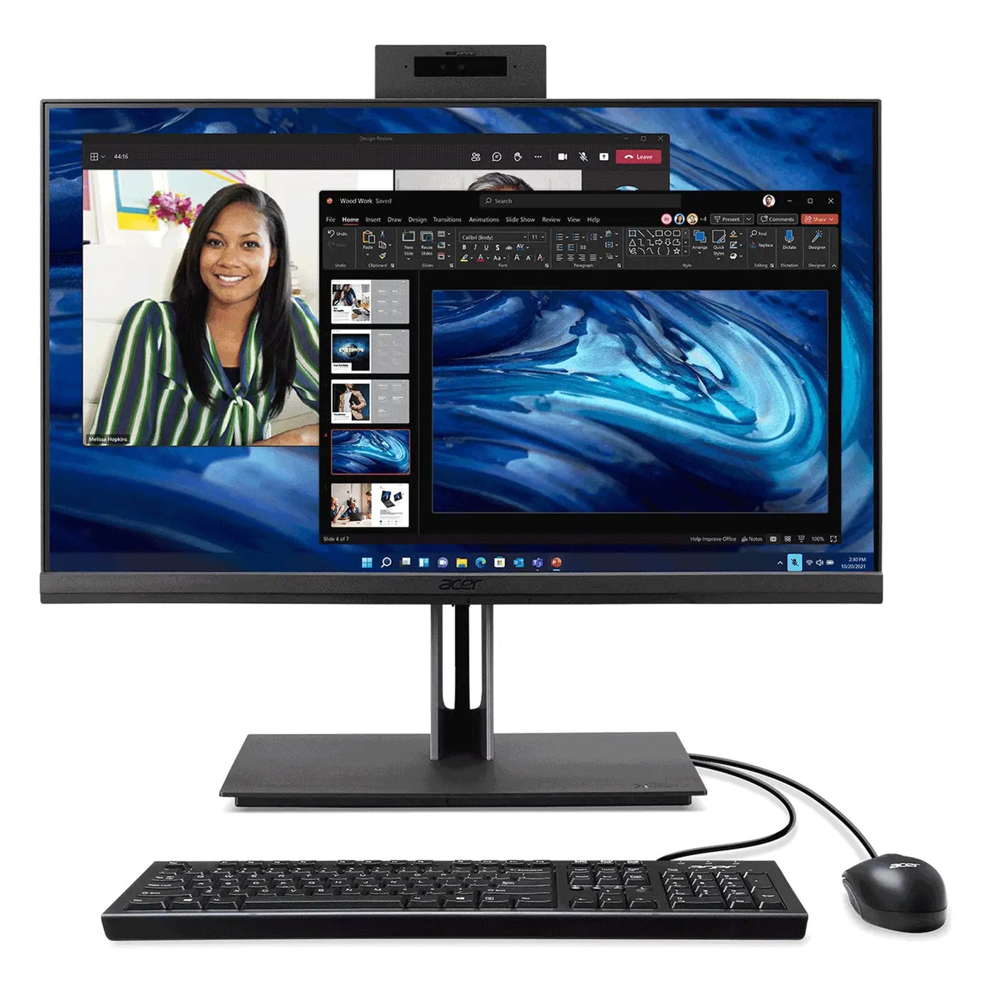 Acer Veriton Z4694G 24" | Full HD Touch | Intel Core i7 | 16GB RAM | 512GB SSD | Windows 11 Pro | All-In-One PC