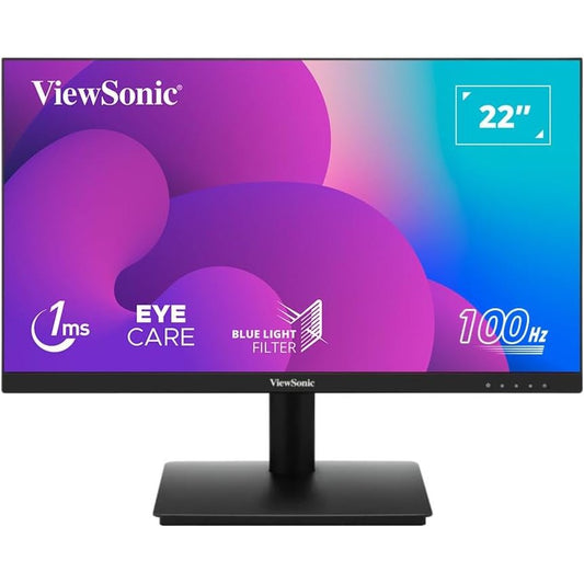 ViewSonic VA220-H 22" | Full HD 1920x1080 | 100Hz VA | HDMI VGA | Monitor
