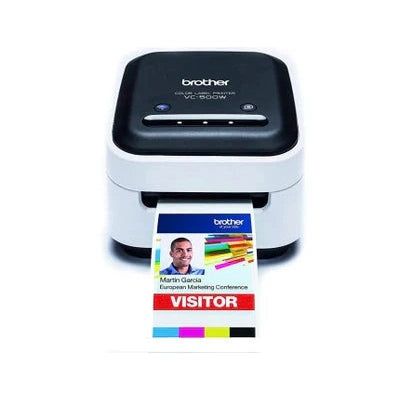 Brother VC-500W Full Colour Point-of-Sale Label Printer