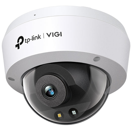 TP-Link VIGI C250 3K/5MP Outdoor Dome POE IP Camera Full Colour 4mm Lens