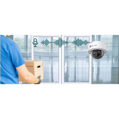 TP-Link VIGI C250 3K/5MP Outdoor Dome POE IP Camera Full Colour 4mm Lens