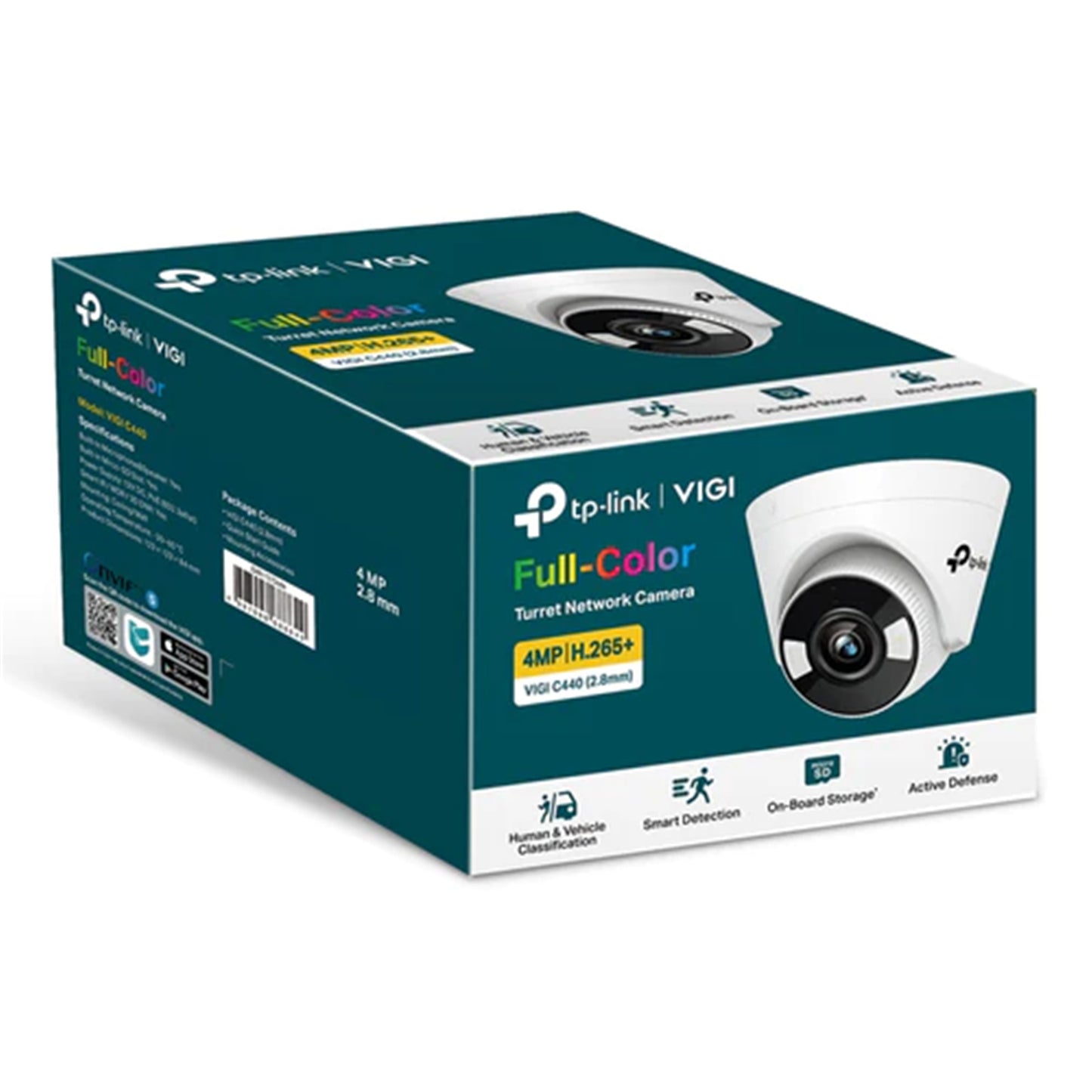TP-Link VIGI C450 5MP Full-Colour Turret Network Camera (2.8mm Lens)