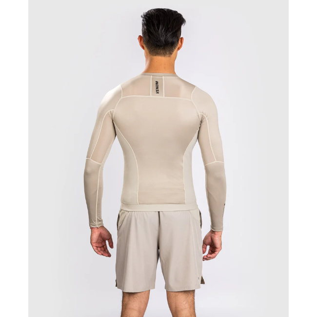Venum G-Fit Air Rashguard Long Sleeve - Sand - Large (L)