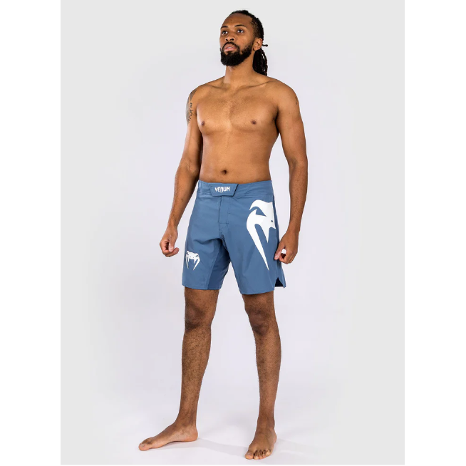 Venum Light 5.0 Fight Shorts - Blue/White