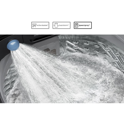 Samsung 12kg Laundry Top-Load Washer Washing Machine with BubbleStorm (WA12A8376GV/SA)