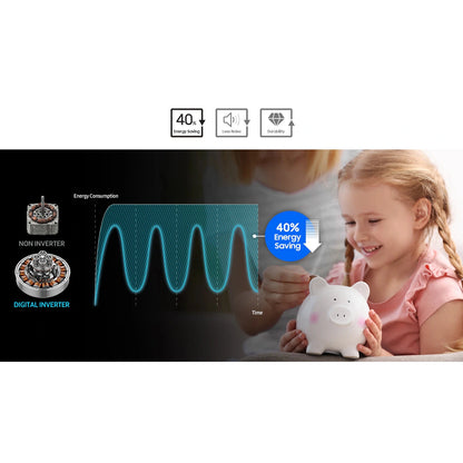 Samsung 12kg Laundry Top-Load Washer Washing Machine with BubbleStorm (WA12A8376GV/SA)