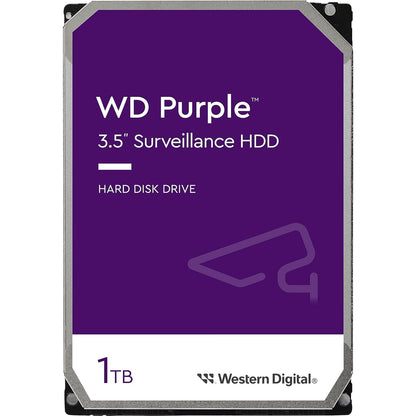 WD Purple 1TB SATA 3.5" 64MB Surveillance HDD 3 Years Warranty