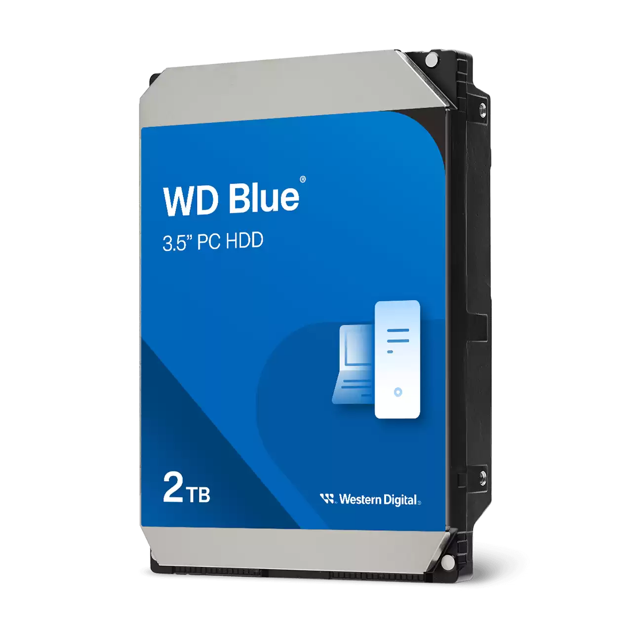 WD Blue 2TB 3.5" SATA 7200rpm 256MB Cache Internal HDD (2 Years Warranty)