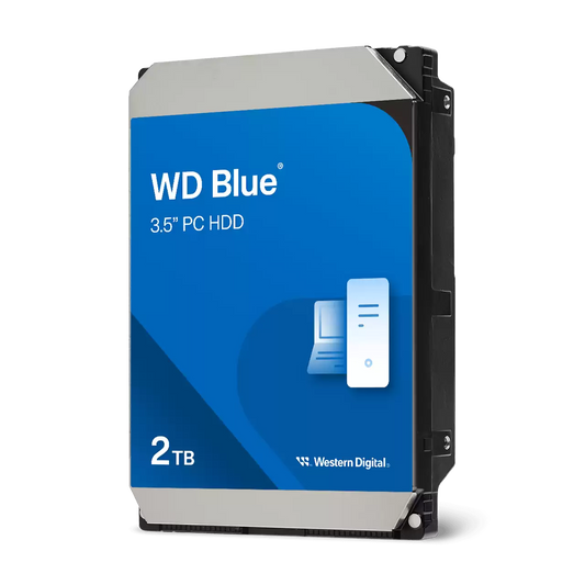 WD Blue 2TB 3.5" SATA 7200rpm 256MB Cache Internal HDD (2 Years Warranty)