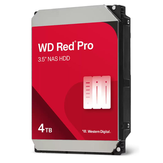 WD Red Pro 4TB SATA 3.5" 7200RPM 256MB NAS Internal HDD 5 Years Warranty
