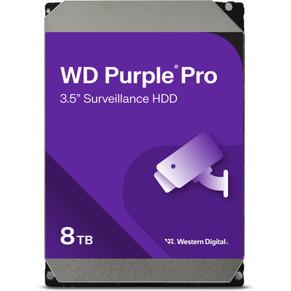 WD Purple Pro 8TB SATA 3.5" 7200RPM 256MB Surveillance Internal HDD