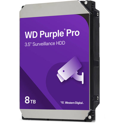 WD Purple Pro 8TB SATA 3.5" 7200RPM 256MB Surveillance Internal HDD