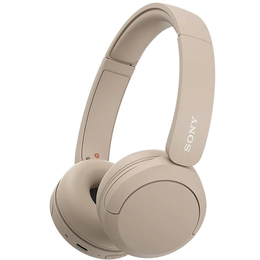 Sony WH-CH520C Wireless On-Ear Bluetooth Headphones (Beige)