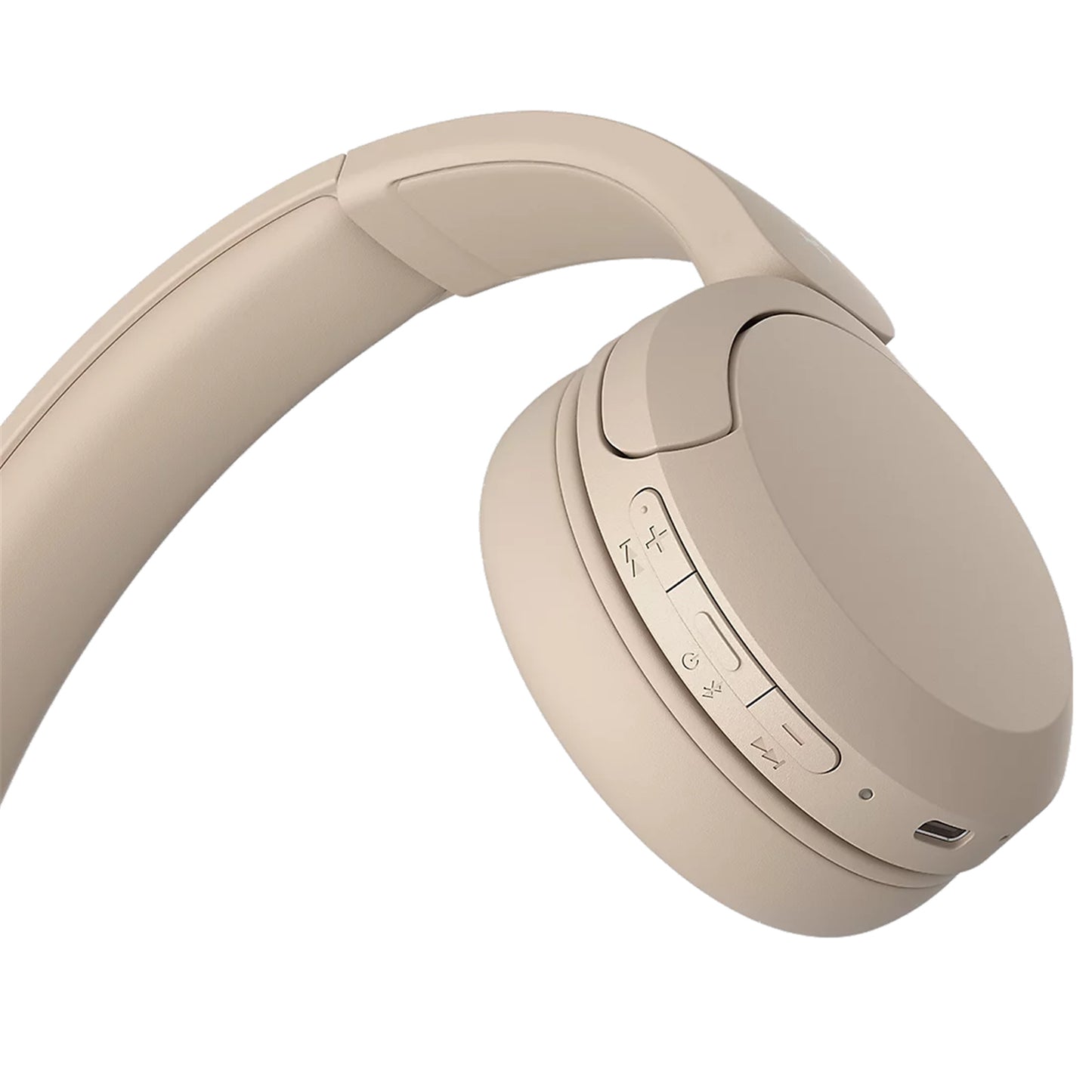 Sony WH-CH520C Wireless On-Ear Bluetooth Headphones (Beige)