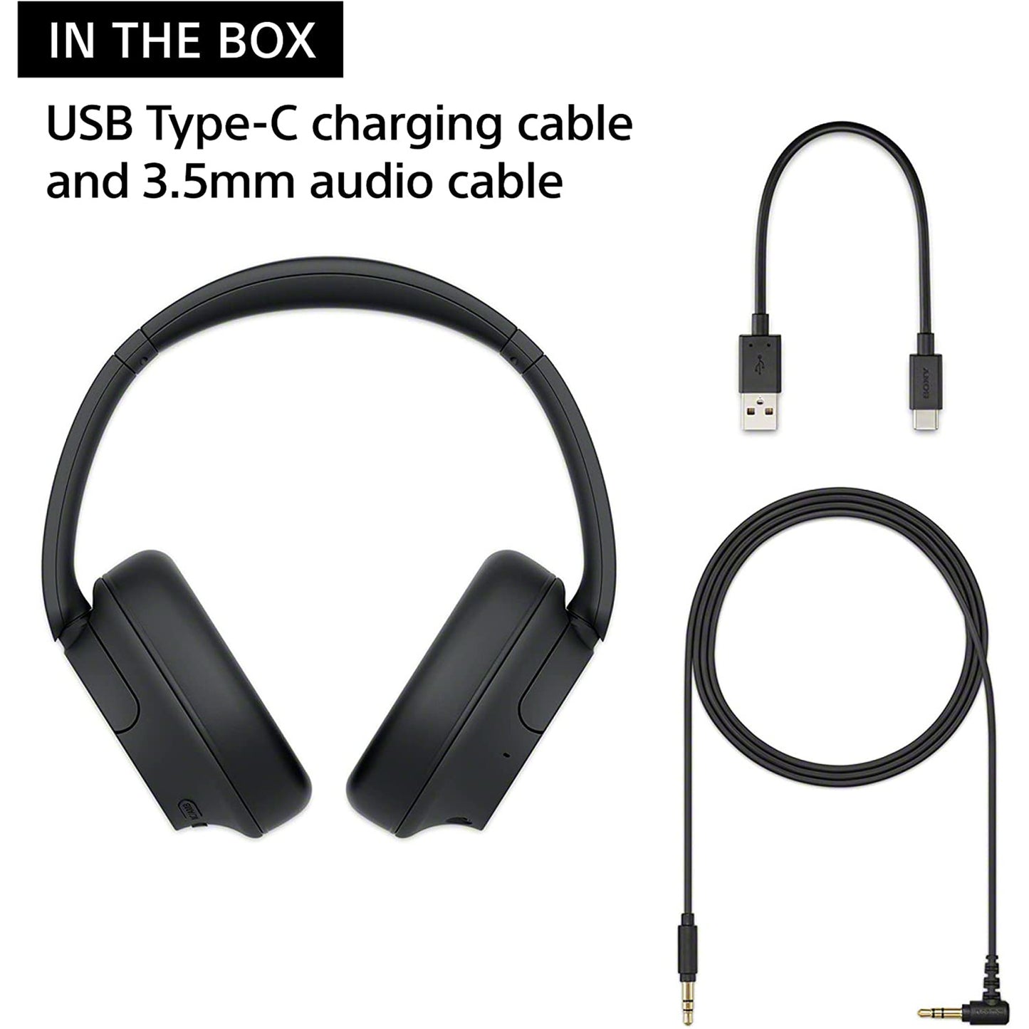 Sony WH-CH720NB Wireless Over-Ear Noise Cancelling Headphones (Black)